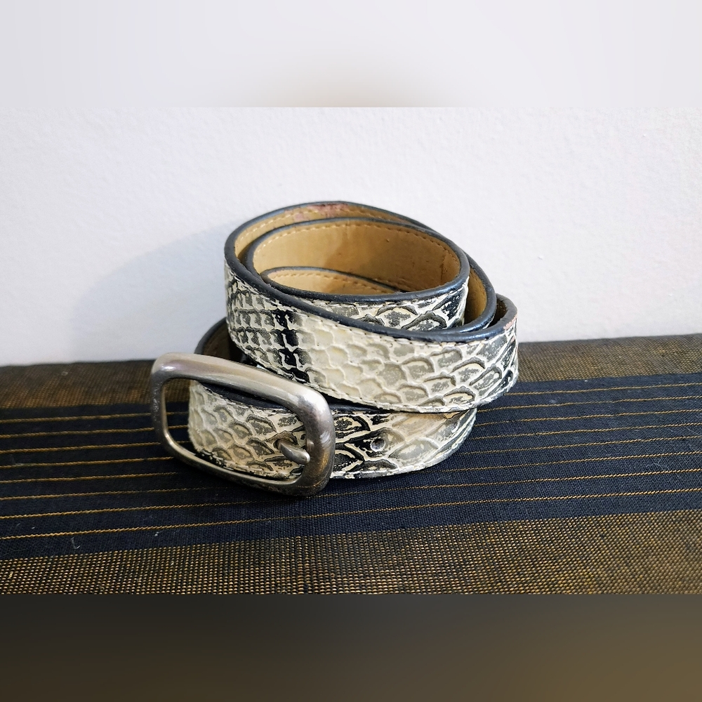 Python Print Genuine Upper Bonded Leather Filler … - image 8